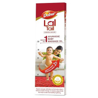 Dabur Lal Tail - Ayurvedic Baby Oil , Clinically Tested 2x Faster Physical Growth - 100 ml
